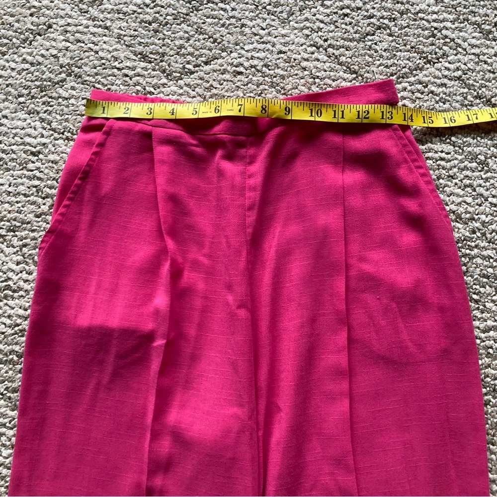 5/$15 Vintage Lloyd Williams Bright Pink Lightweight Pants 12 - Picture 5 of 10